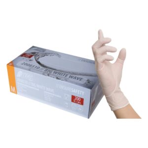 NITRAS BIG WHITE WAVE, Nitril-Einmalhandschuhe, weiß