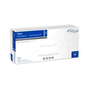 MaiMed® - nitril blue PF Einmalhandschuhe, unsteril, puderfrei - Expert Medizinbedarf