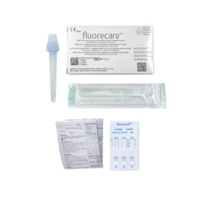 Fluorecare SARS-CoV-2, Influenza A + B & RSV Antigen Kombi Test, 1 Stück - Expert Medizinbedarf