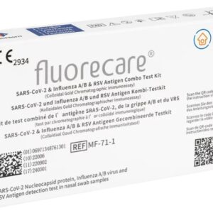Fluorecare SARS-CoV-2, Influenza A + B & RSV Antigen Kombi Test, 1 Stück - Expert Medizinbedarf