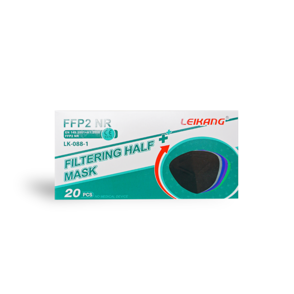 LEIKANG® FFP2 Atemschutzmaske ohne Ventil, 20er Boxen, grau - Expert Medizinbedarf
