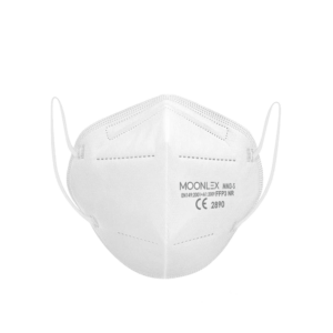 Moonlex FFP2 Atemschutzmaske, ohne Ventil, 10er Box, weiss - Expert Medizinbedarf