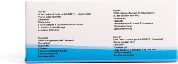 NewGene 5er COVID-19 Antigen Schnelltest, MHD: 2024 (Laientest) - Expert Medizinbedarf