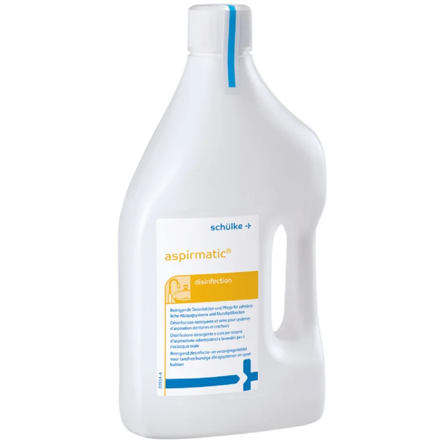 Schülke aspirmatic® Reinigungs- & Desinfektionsmittel, Konzentrat-2l Flasche - Expert Medizinbedarf