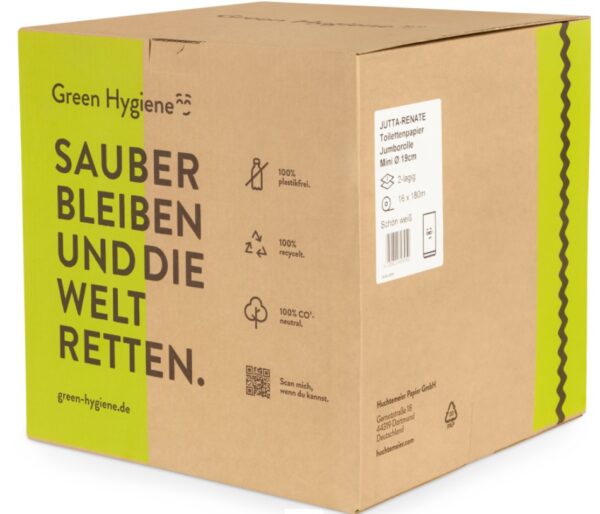 Green Hygiene JUTTA-RENATE Toilettenpapier, 2-lagig