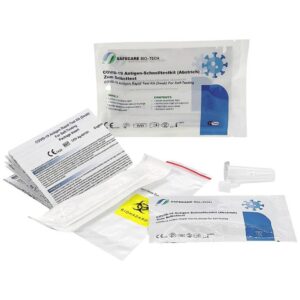 Safecare 1er COVID-19 Antigen Schnelltest, Softpack, MHD: 2024 (Laientest) - Expert Medizinbedarf