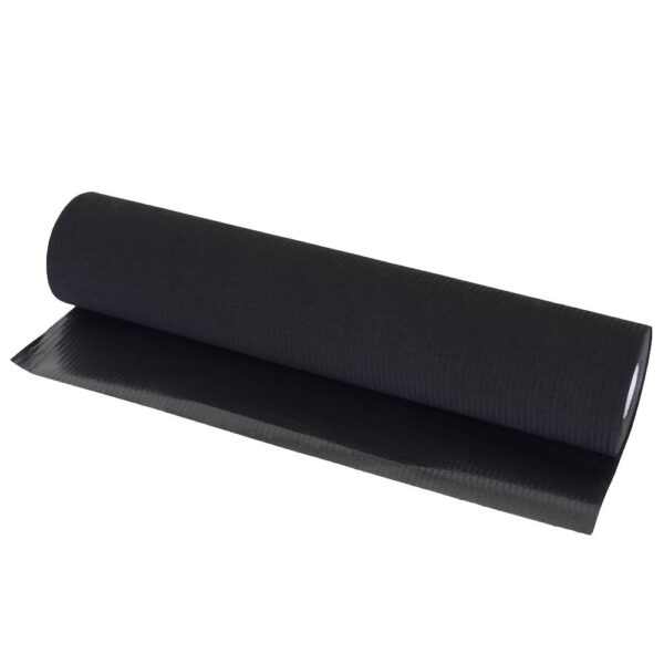 Liegenabdeckungen schwarz, 50x60 cm breit, 40 m lang
