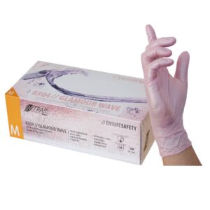 NITRAS GLAMOUR WAVE, Einmalhandschuhe aus Nitril