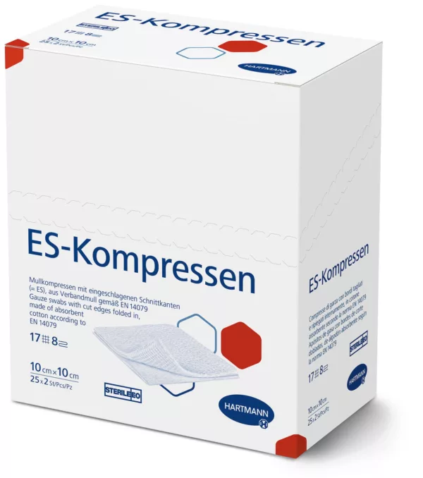 Paul Hartmann-ES-Kompressen steril, eingesiegelt zu 2 Stück