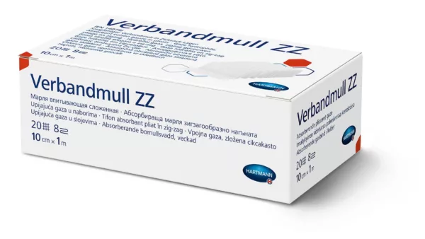 HARTMANN Verbandmull ZZ - Verbandmull zum Selbstanfertigen - Expert Medizinbedarf