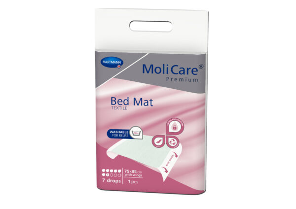 Paul-Hartmann - MoliCare® Premium Bed Mat Textile, Bettschutzeinlage, 7 Tropfen - Expert Medizinbedarf