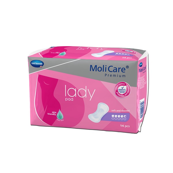 Paul-Hartmann - MoliCare® Premium lady pad, Inkontinenzeinlage 4,5 Tropfen - Expert Medizinbedarf