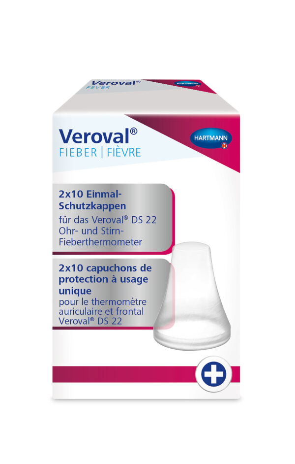 Veroval® 2in1 Infrarot-Fieberthermometer Schutzkappenset - Expert Medizinbedarf