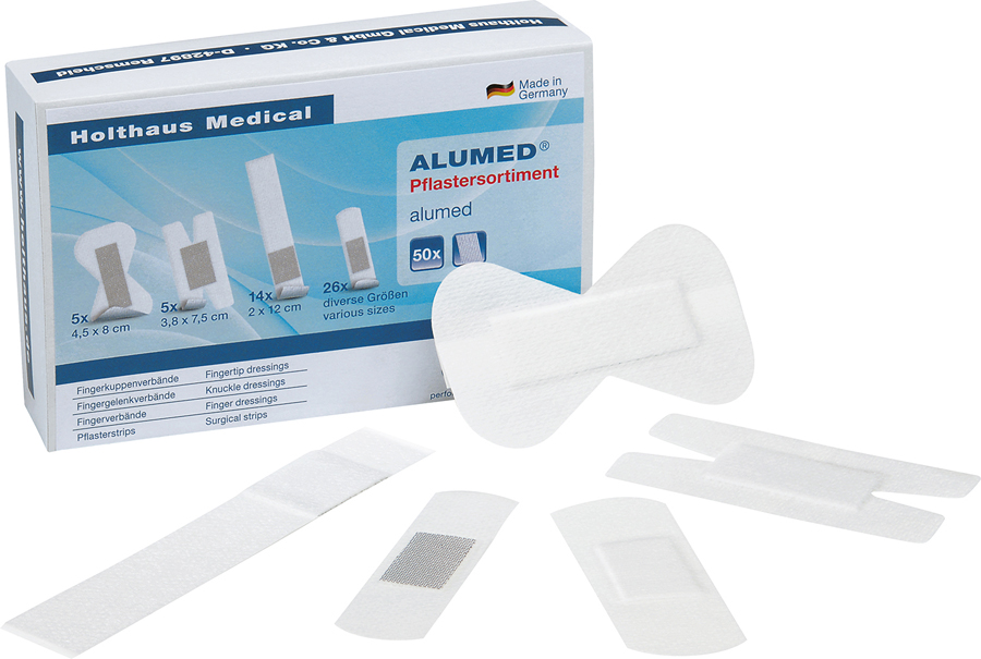 Holthaus - Alumed® Pflastersortiment - Expert Medizinbedarf