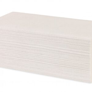 Huchtemeier Falthandtücher, V-Falz, 2-lagig, 25,0 x 23,0 cm, 3200 Blatt, hochweiß, Recycling - Expert Medizinbedarf