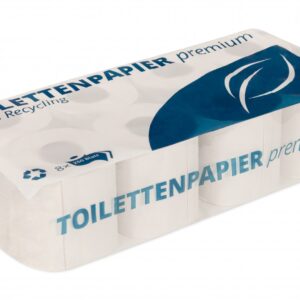Huchtemeier Toilettenpapier Premium, 2-lagig, 250 Blatt, weiß, recycling - Expert Medizinbedarf