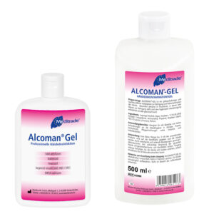 Meditrade Alcoman® Gel, Händedekontamination, 150 ml und 500 ml - Expert Medizinbedarf