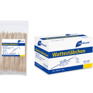 Meditrade-Wattestäbchen, steril, in div. Größen und Materialien