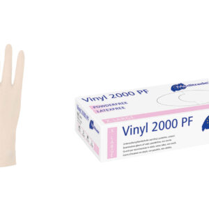 Meditrade® Vinyl 2000 PF Untersuchungshandschuh - Expert Medizinbedarf
