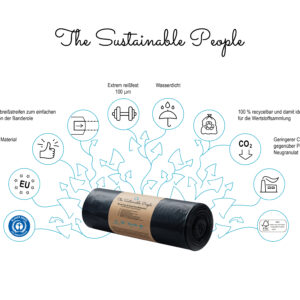 The Sustainable People - recycling Schwerlast-Müllsäcke