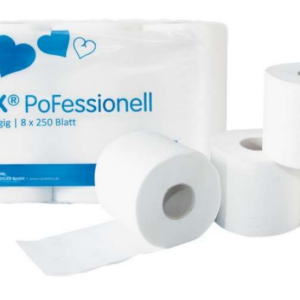 WIPEX PoFessionell Toilettenpapier, 2-lagig, hochweiß - Expert Medizinbedarf