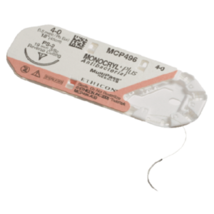 Ethicon - Nahtmaterial Monocryl Plus ungef. Monofil TS,USP3/0