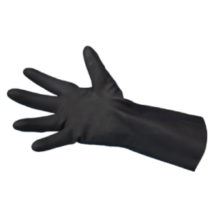 Neopren 30, Gr. 8, Chemikalienschutzhandschuh, schwarz