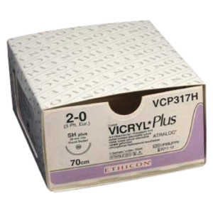 Ethicon - Nahtmaterial VICRYL PLUS VIOL ,USP 2/0-36 Stück