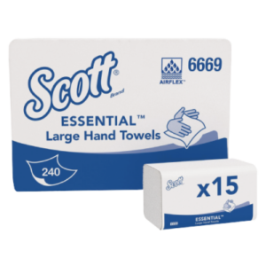 Handtücher SCOTT ESSENTIAL™, Interfold Falzung