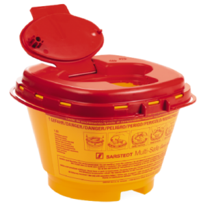 Sarstedt Multi-Safe twin plus 1500, Entsorgungsbox, 1,5 Liter