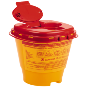 Sarstedt Multi-Safe twin plus 2000, Entsorgungsbox, 2,0 Liter