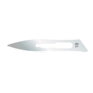 medimex Skalpellklingen, aus Carbonstahl, Figur 18, steril