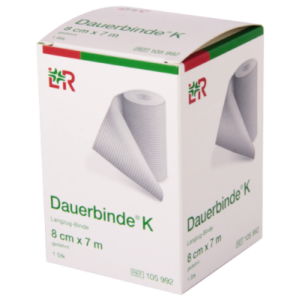 L&R - Dauerbinde K Langzugbinde, 8cmx7m