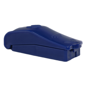Tablettenteiler, blau, zum einfachen Teilen von Tabletten