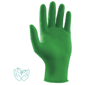 Med-Comfort-Nature Gloves, Nitril-Untersuchungshandschuh XS, puderfrei,grün - Expert Medizinbedarf