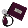 Blutdruckmessgerät Konstante I, Kunststoff verchromt glänzend, Farbe: burgund - Expert Medizinbedarf