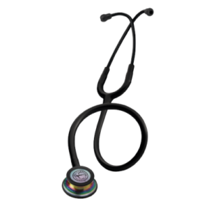 Littmann Classic III Stethoskop, Regenbogen Edition, schwarz