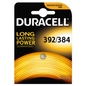 Batterien Duracell D392/384 (SR41/LR41)