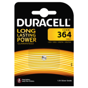 Batterien Duracell 364 - VE: 10 Stück