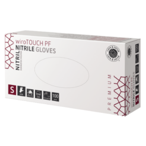 care &serve-PREMIUM-wiroTOUCH PF-Nitril-weiß-S