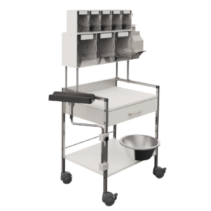 Variocar 60 Injektionswagen PicBox Plus, Farbe weiß