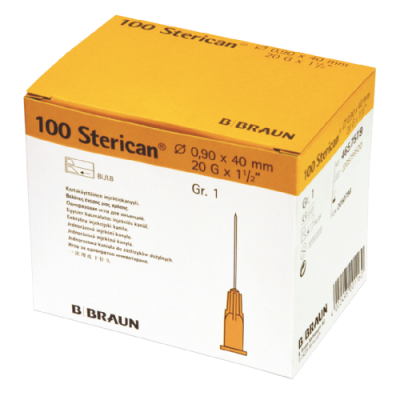 Sterican-Sonderkanülen, 30Gx1/2, gelb, 0,30x12mm - Expert Medizinbedarf