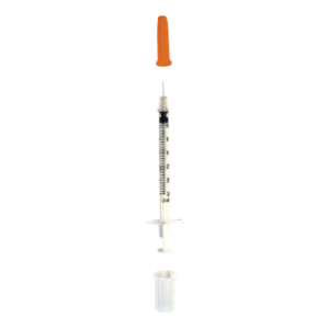 BD-Microfine-Insulinspritze 3ml U-100, integrierte Kanüle