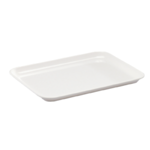 Waca - Instrumententablett 27x21x1,7cm, weiß