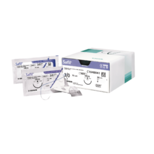 B. Braun-Nahtmaterial Dafilon DS 24 USP 2/0, 3metric, 45cm