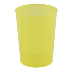Schnabelbecher-Unterteil, 250 ml, gelb (durchscheinend)