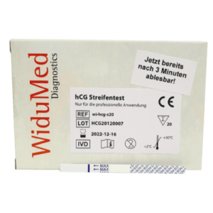 WiduMed hCG Streifentest Urin