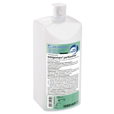 Dr. Weigert - Weigoman Händedesinfektion, 5 L Dr. Weigert - Weigoman Händedesinfektion, 5 L