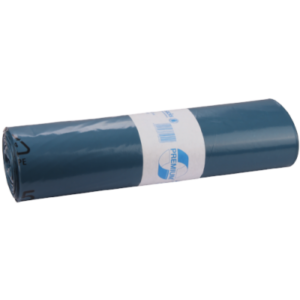 Abfallsäcke, blau, 120Ltr. Rec./LD-PE, 700x1100x0,06m