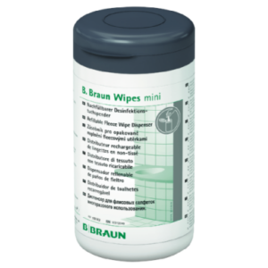 B.Braun - Mini Eco Wipes Spenderdose mit grauem Deckel, PZN: 10312249 - Expert Medizinbedarf